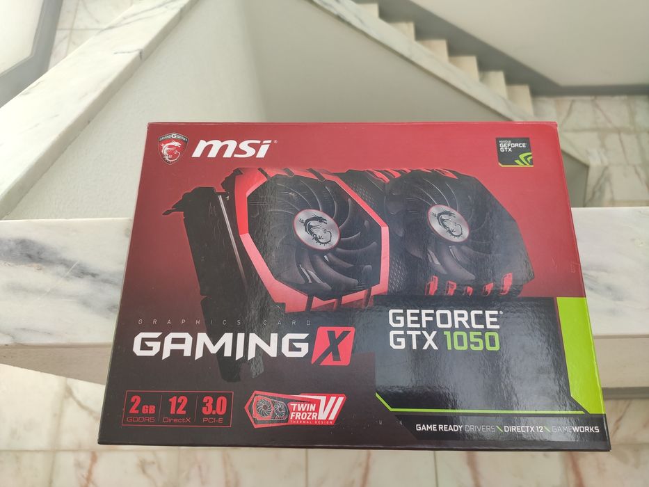 MSI GeForce GTX 1050 Gaming X 2GB GDDR5 – Bom estado