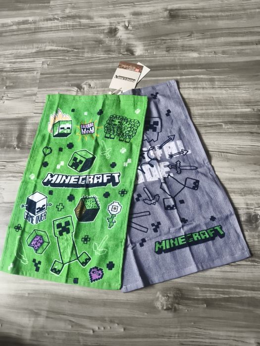 2xręcznik do rąk 30/50 Minecraft