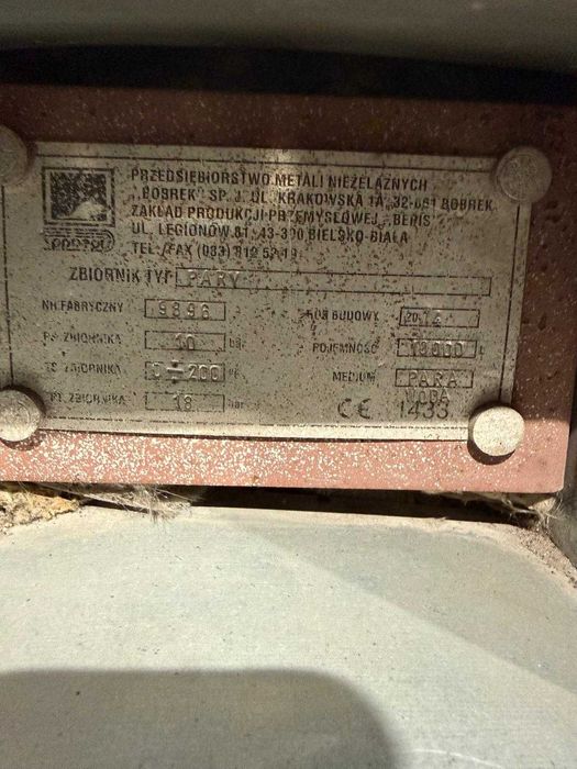 zbiornik Ruthsa - magazynuje parę oraz gorącą wode /48 000