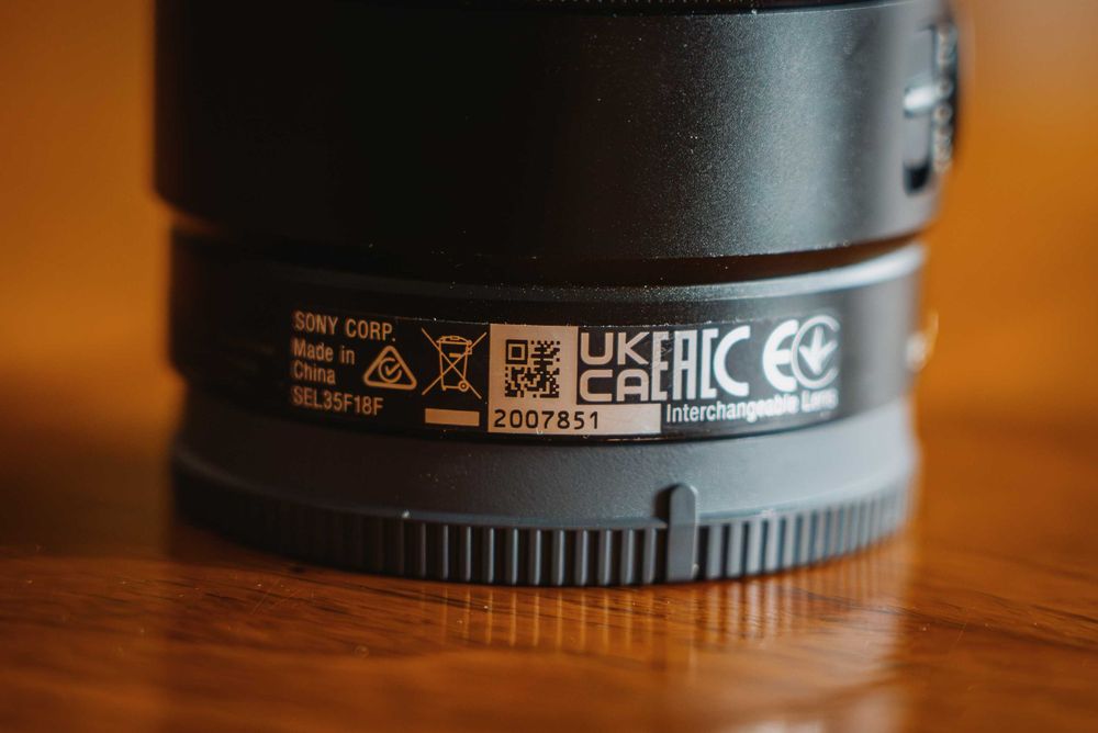Obiektyw Sony FE 35 mm F1.8