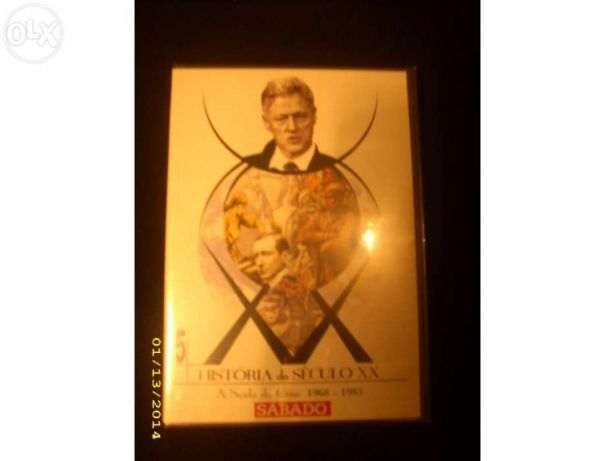 DVDs História do século XX. 6 vol,