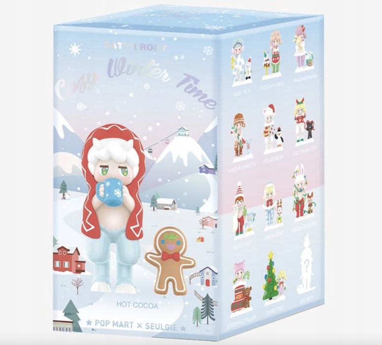 Original POP MART Satyr Rory Cozy Winter Time Blind for Christmas