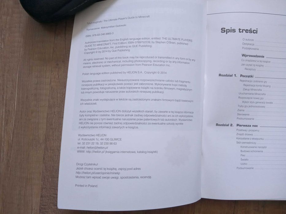 Kompendium gracza Minecraft