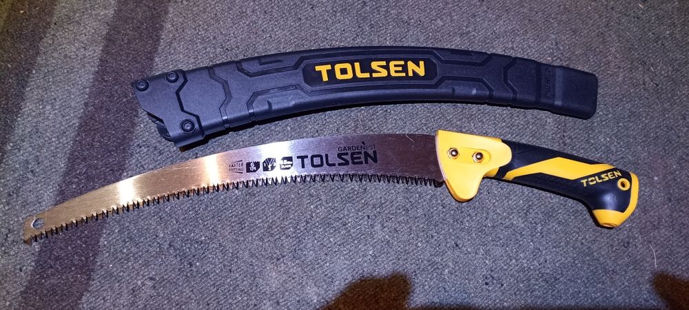 Пила садовая Толсен , ножовка для сада Tolsen серповидная пила 350 mm