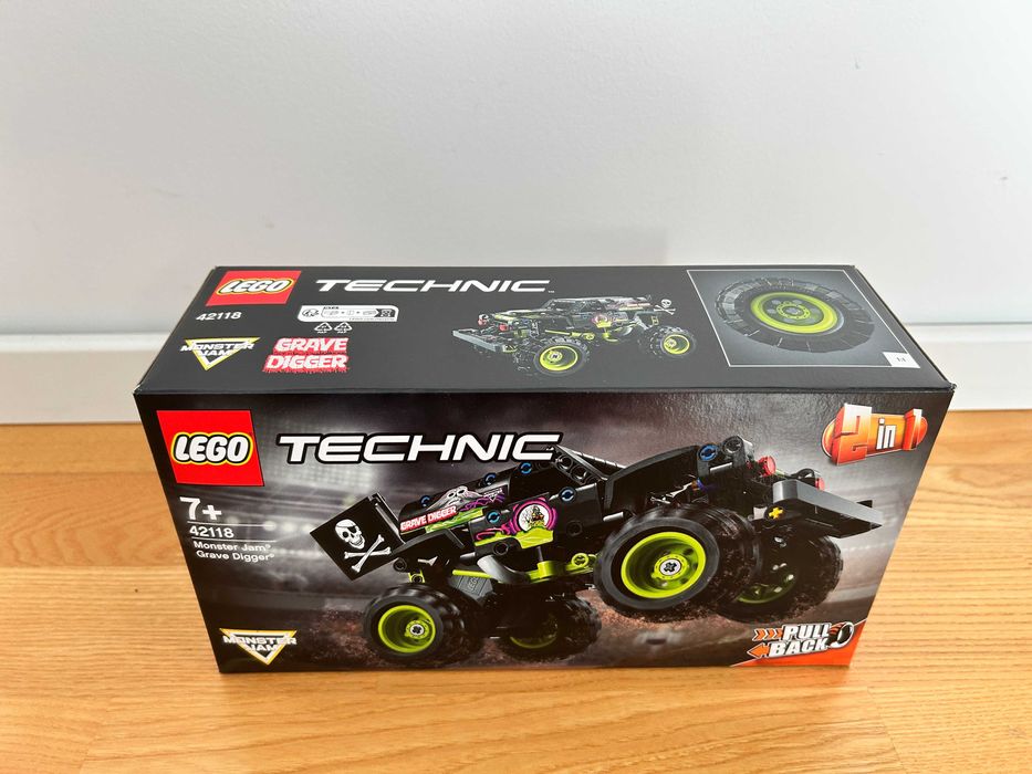 LEGO 42118 Technic - Monster Jam Grave Digger (Łączany/Oświęcim)
