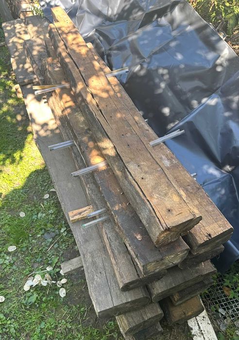 Дубові балки( лаги) \ під підлогу