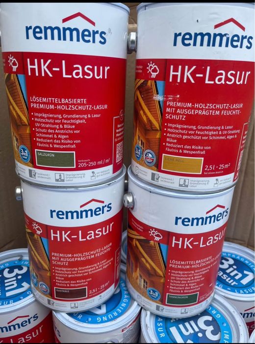 Remmers Lazura hk 3in1 impregnat do drewna