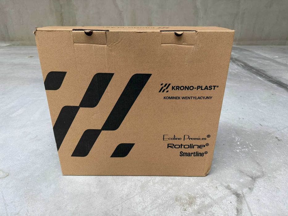 Kominek wentylacyjny fi 125 RAL 8017