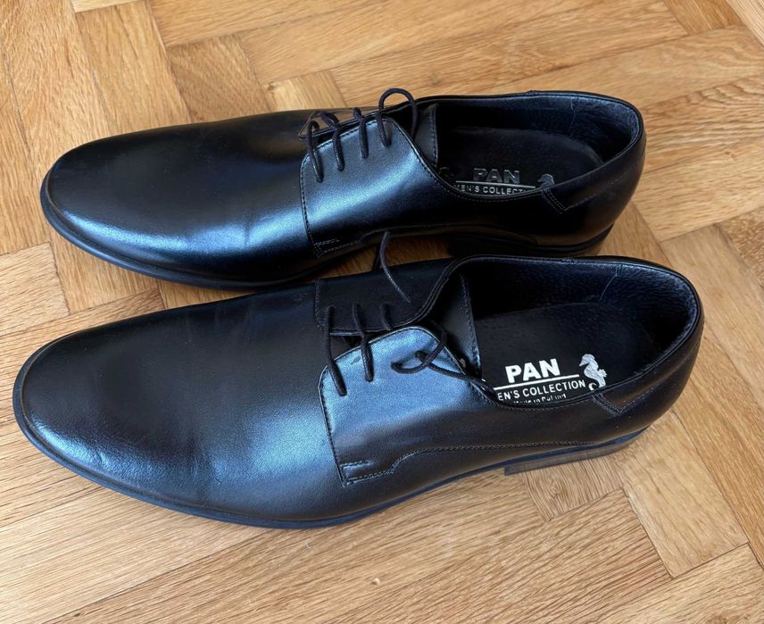 Pantofle męskie skurzne firmy PAN  rozmiar 42- stan idealny