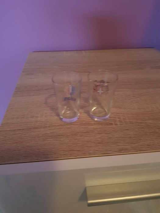 Conjunto 2 copos aperitivos da Suiça