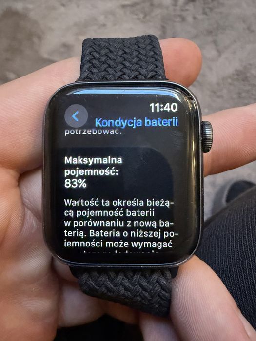 Apple Watch SE  (1gen) 44mm (Space Gray) | Bogaty zestaw pasków | Bez blokad!