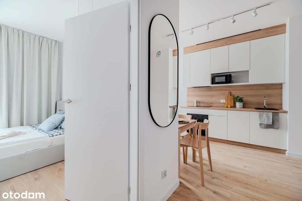 BEZ Prowizji! 2 pokoje, klima, Cowork, WiFi w cenie, Zwierzęta ok