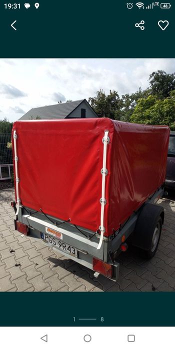 Plandeka na przyczepkę Neptun N7 202