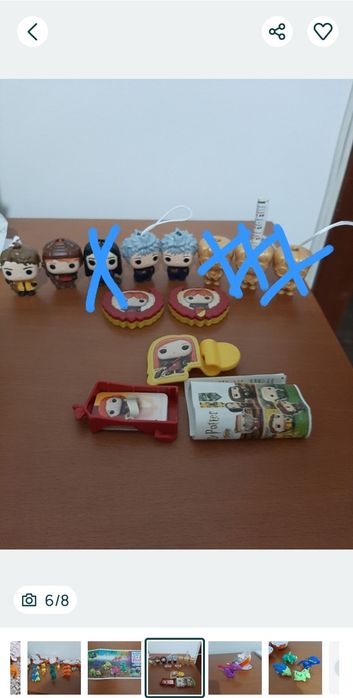 Kinder figuras Natal, Harry Potter, dragão bonecos