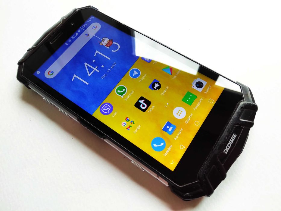 Dogee S60 (6/64gb) 2 сім карти, протиударний, IP68!