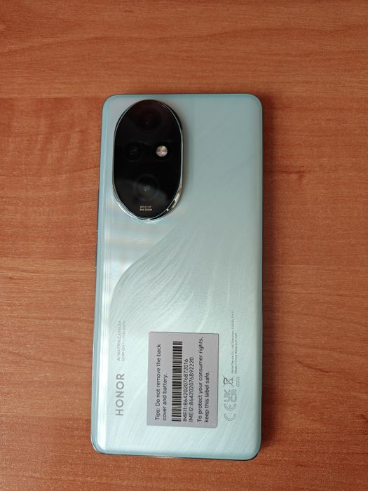 HONOR 200 5G Smartphone - 12 GB RAM, 512 GB Speicher, Dual-SIM, Farbe Ocean Cyan - Mit 3 Jahren Garantie