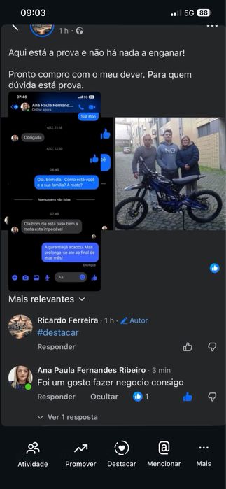 Campanha de natal Moto Cross EM-23