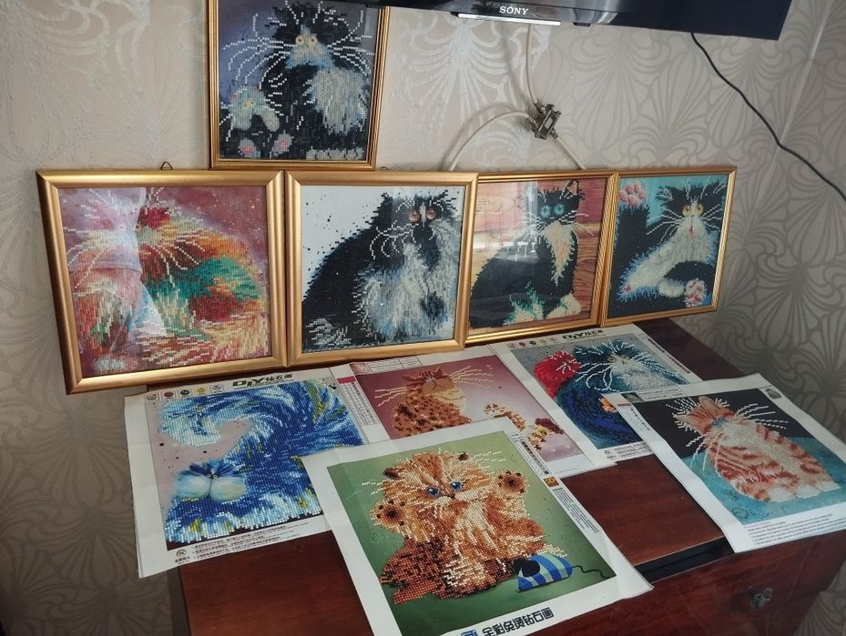Картины,алмазная вышивка
