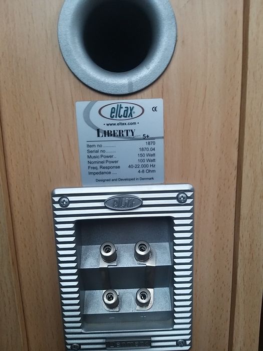 Kolumny Eltax Liberty 5+ | 150W | Duński Design | Stan Techniczny  db+