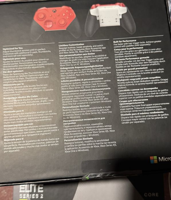 Microsoft elite series 2 comando novos com fatura e garantia