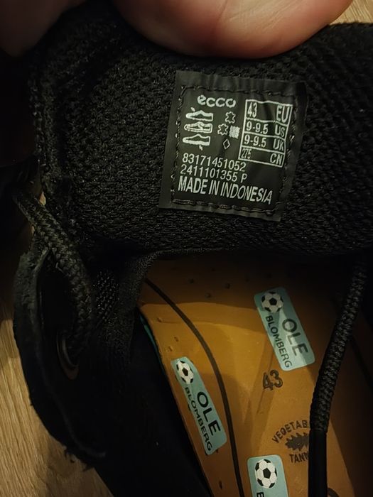 Buty Ecco track  Gore-Tex 43