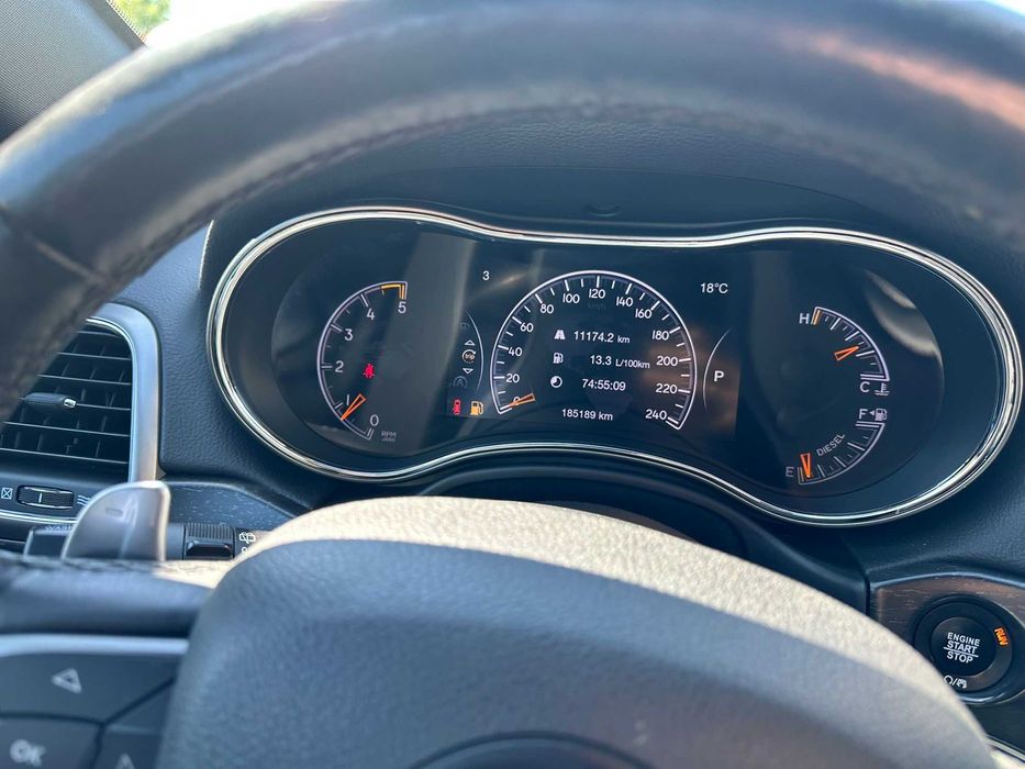 Jeep Grand Cherokee 2017,3.0 Diesel (240 л.с.), Европа, повний привід