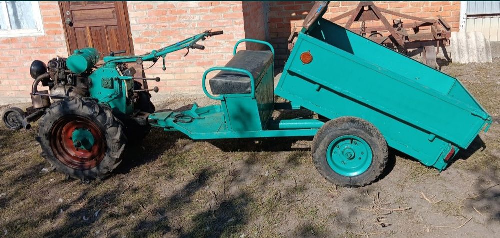 Мотоблок саморобний, мотор Тулла