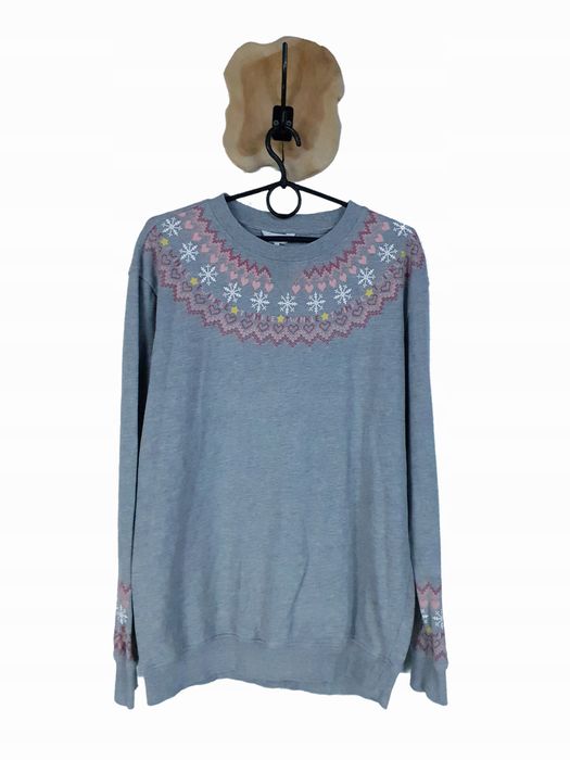 Bluza Cotton Traders 38 M 10 wzór świąteczny