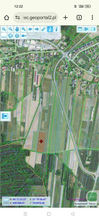 Do sprzedania działka nr 87/2 położona położona w Radomyślu Wielkim -