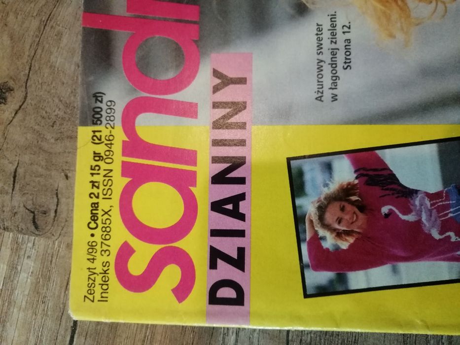 Gazeta magazyn czasopismo Sandra  zeszyt 4/96
