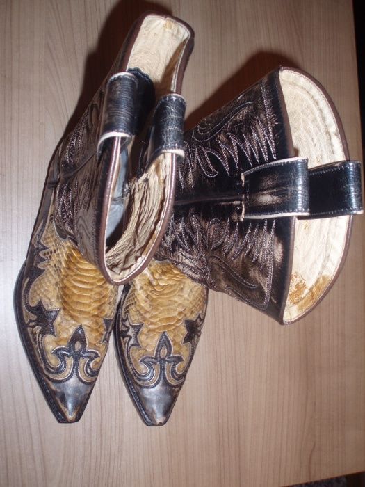 bota sendra pele de píton n 41