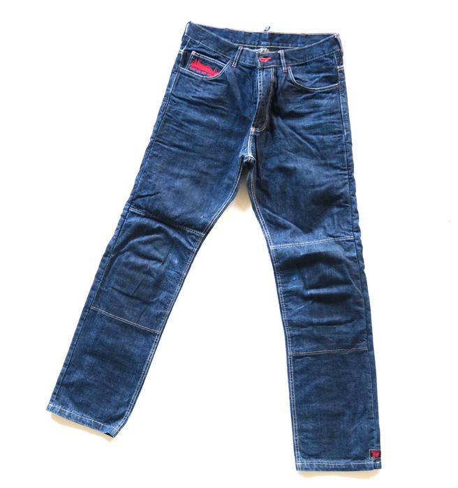 Motto wear NT / jeansy wzmacniane kevlarem "M" spodnie motocykl / quad