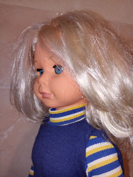 Кукла, лялька ГДР, 60 см.