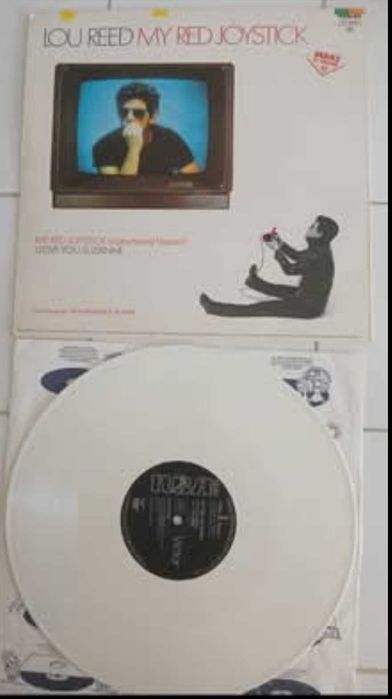 Lou Reed  - My Red Joystick 12" Vinil branco