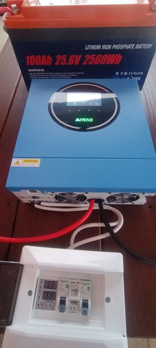 Новый комплект бесперебойного питания инвертор 4.2квт + аккум Lifepo4