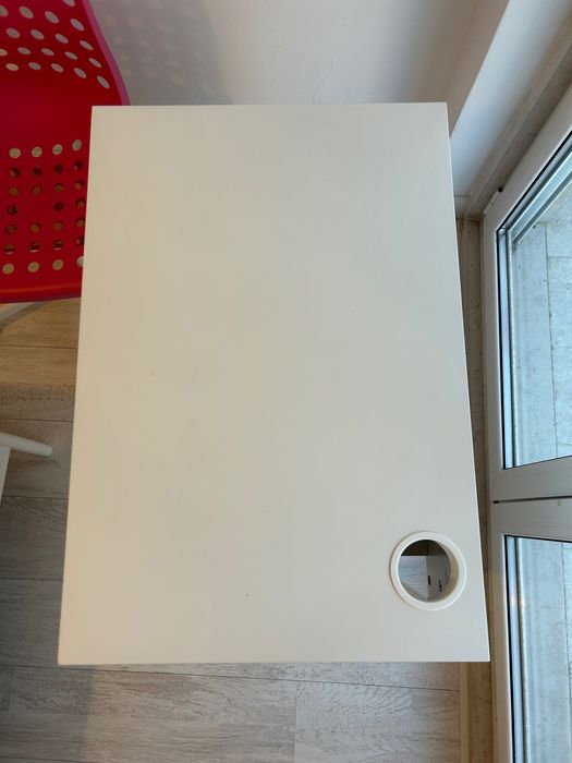 Secretaria e Cadeira Ikea Escritório Home Office Portátil