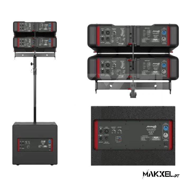 Audibax Pro Seattle 3000 PA Line Array System Set