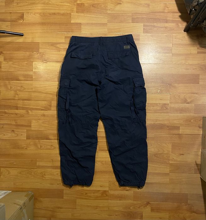 (M) Штаны карго на утяжках SUPERDRY zara штани cargo pants