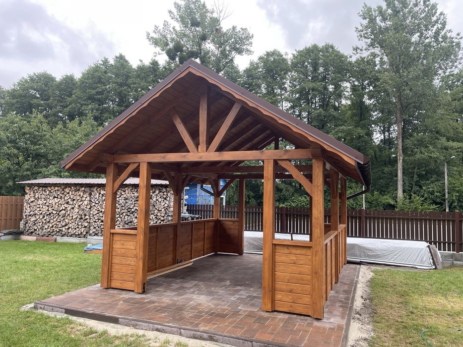 Altana ogrodowa 4x4 4x6 4x8 solidna