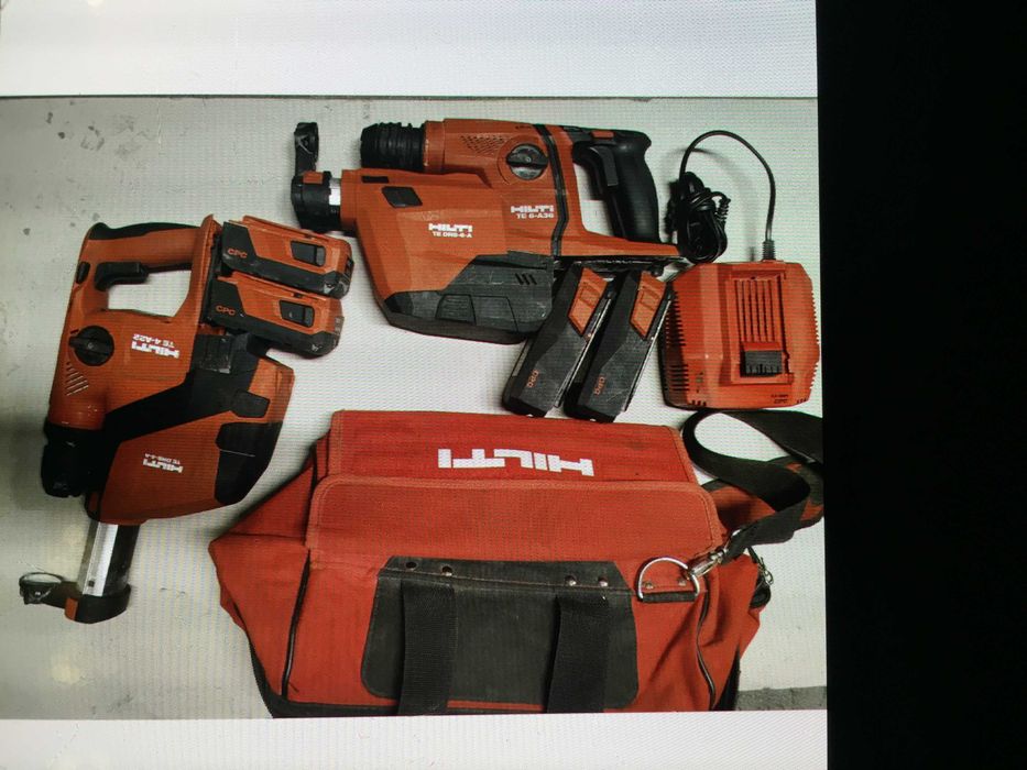 wkretarki mlotowiertarki panasonic hilti nuron hilti B22
