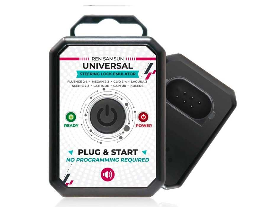 Emulador Tranca Direcção ESL/ELV Renault Clio 3 /4 Megane 2/3 (NOVO)