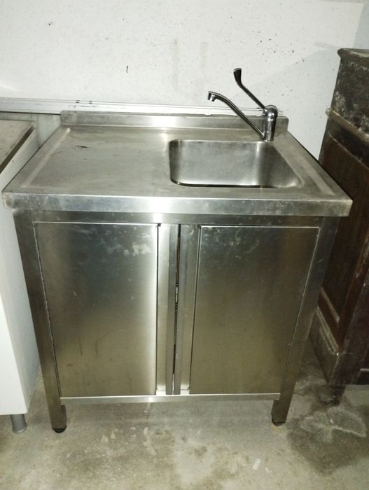 Lava loiças em inox