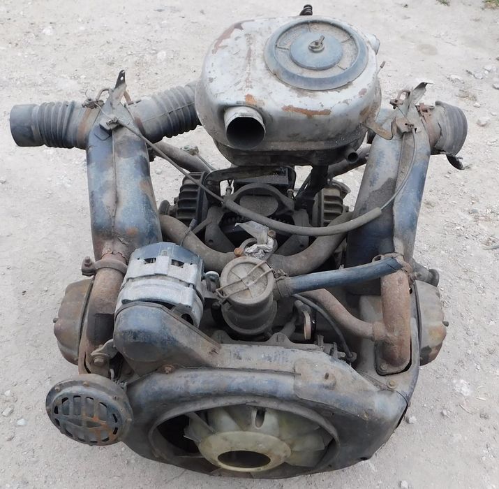 silnik kompletny skrzynia biegów CITROEN 2CV