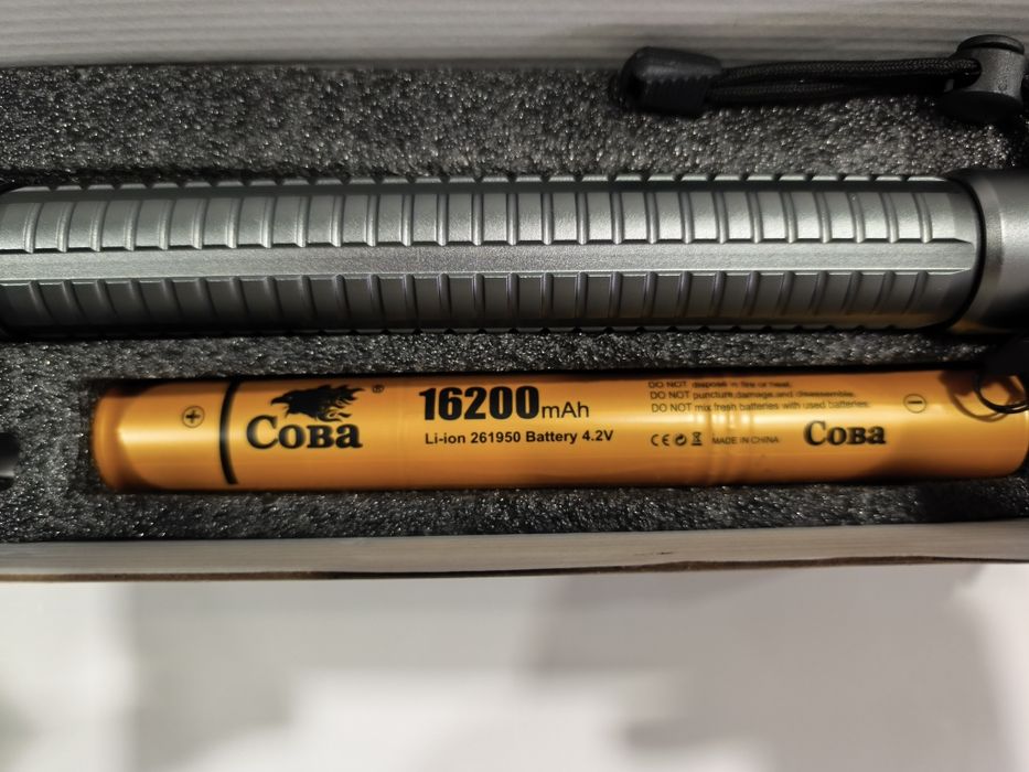 Lanterna Led COBA 50W 20000LM