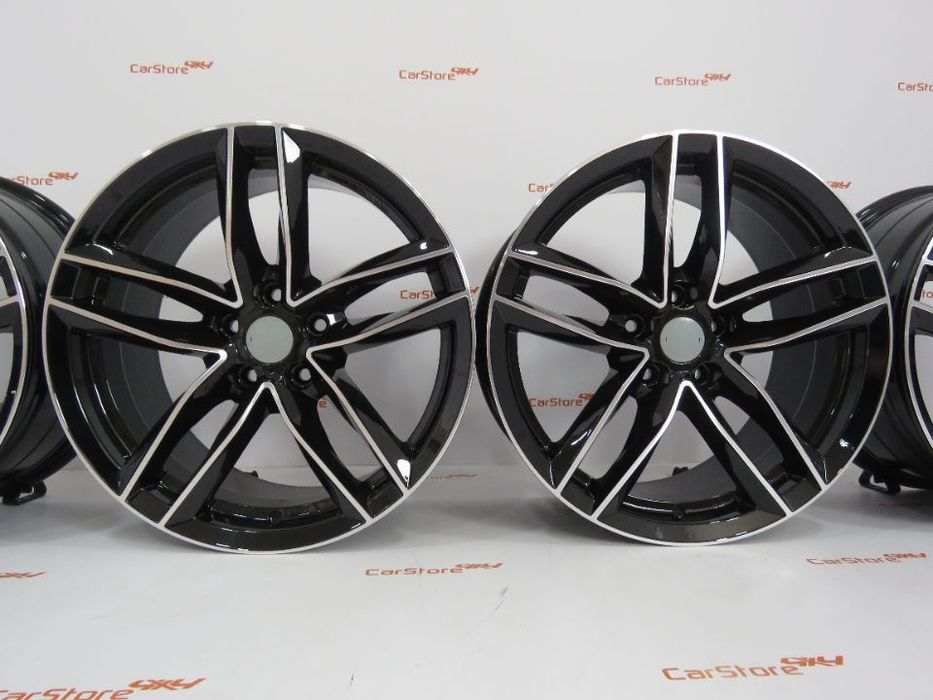 Jantes Look Audi RS6 18 x 8 et45 5x112 Pretas