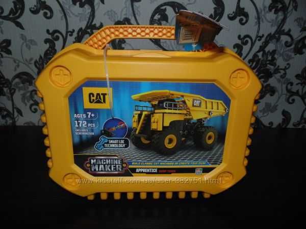 Конструктор-самосвал Machine Maker CAT оригинал из США