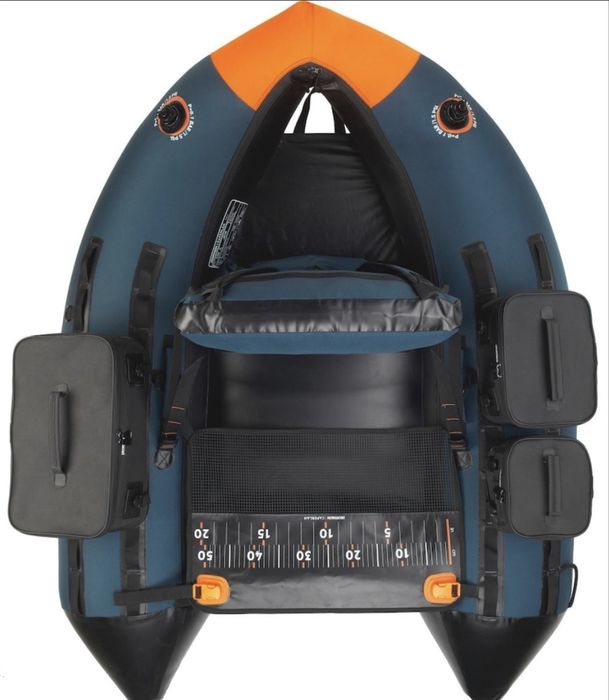 Pato de pesca float tube