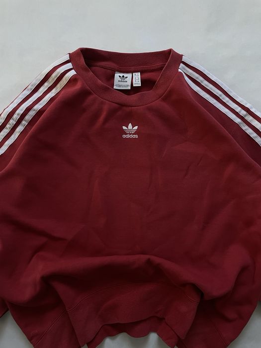 Світшот Adidas Red New casual y2k sk8 casuals style streetwear