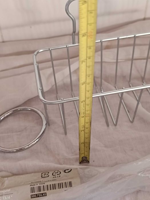 Conjunto em inox de 3 peças para WC