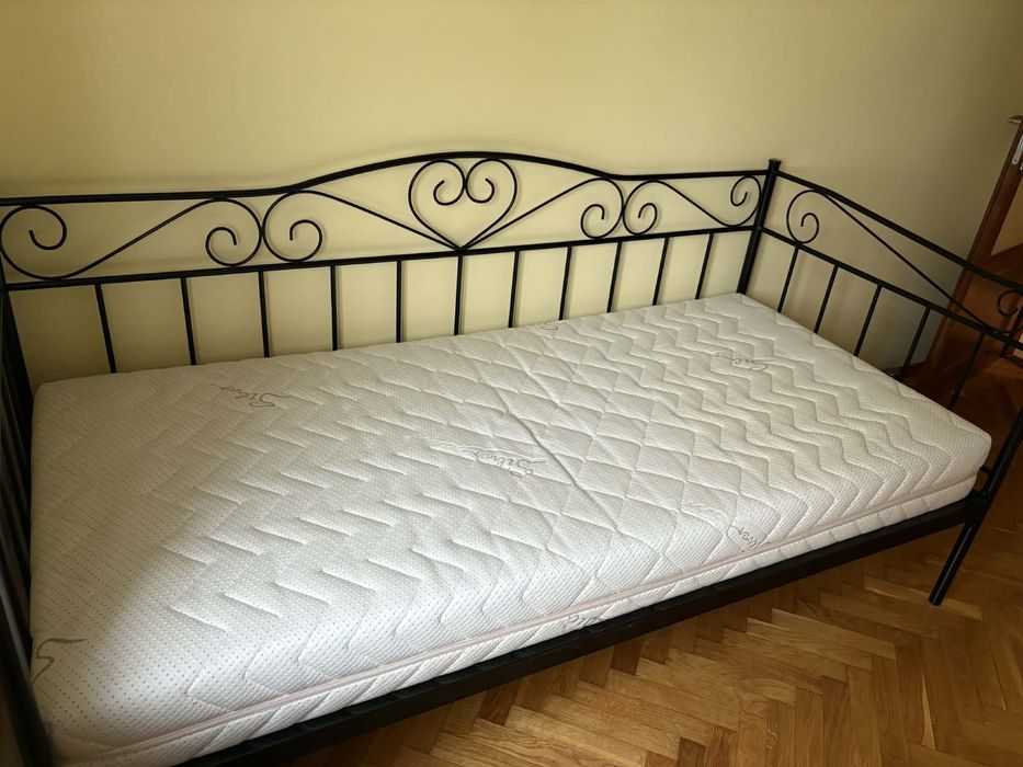 Łóżko plus materac Donau silver active